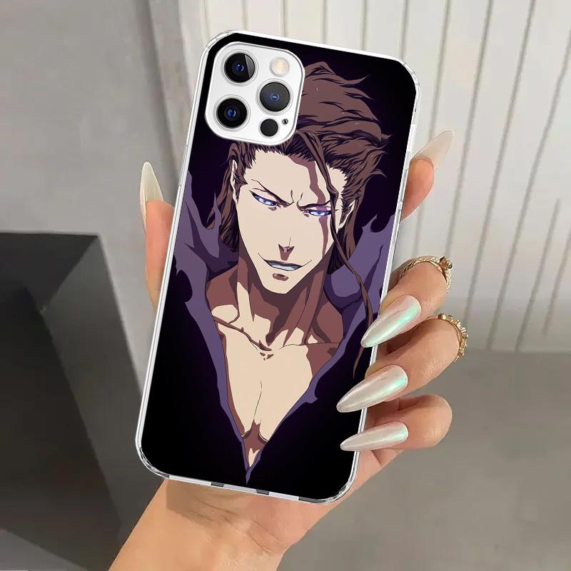 Bleach Aizen Sousuke Phone Case for Iphone 17 Air 16 15 Plus 14 13 Mini 12 11 Pro Max 16E 7 8 SE 2020 Soft Funda Print Shell 16