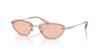 Emporio Armani Sunglasses 0EA2158 Matte Silver 57