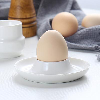 4/6Pcs Weiß Eierbecher Lebensmittelqualität BPA-frei Hohe Haltbarkeit Kompakte Größe Tragbare