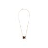 Hermes Cage DH Classic Logo Pendant Necklace Women Necklace H143991FO03