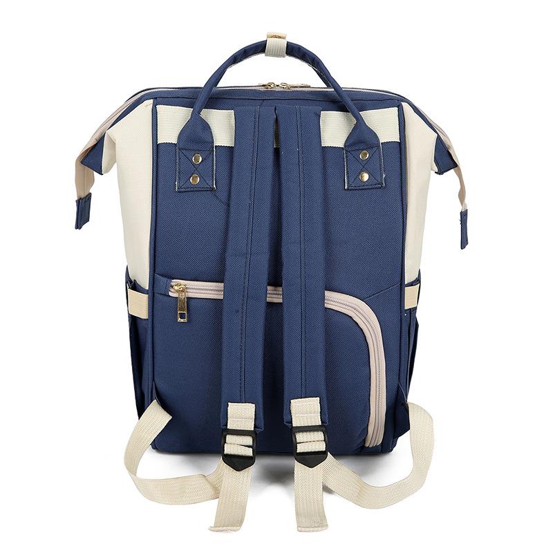 Schoolbag upgraded new wet and dry separation mother and baby bag Oxford cloth large capacity waterproof and wear-resistant women's backpack mommy bag