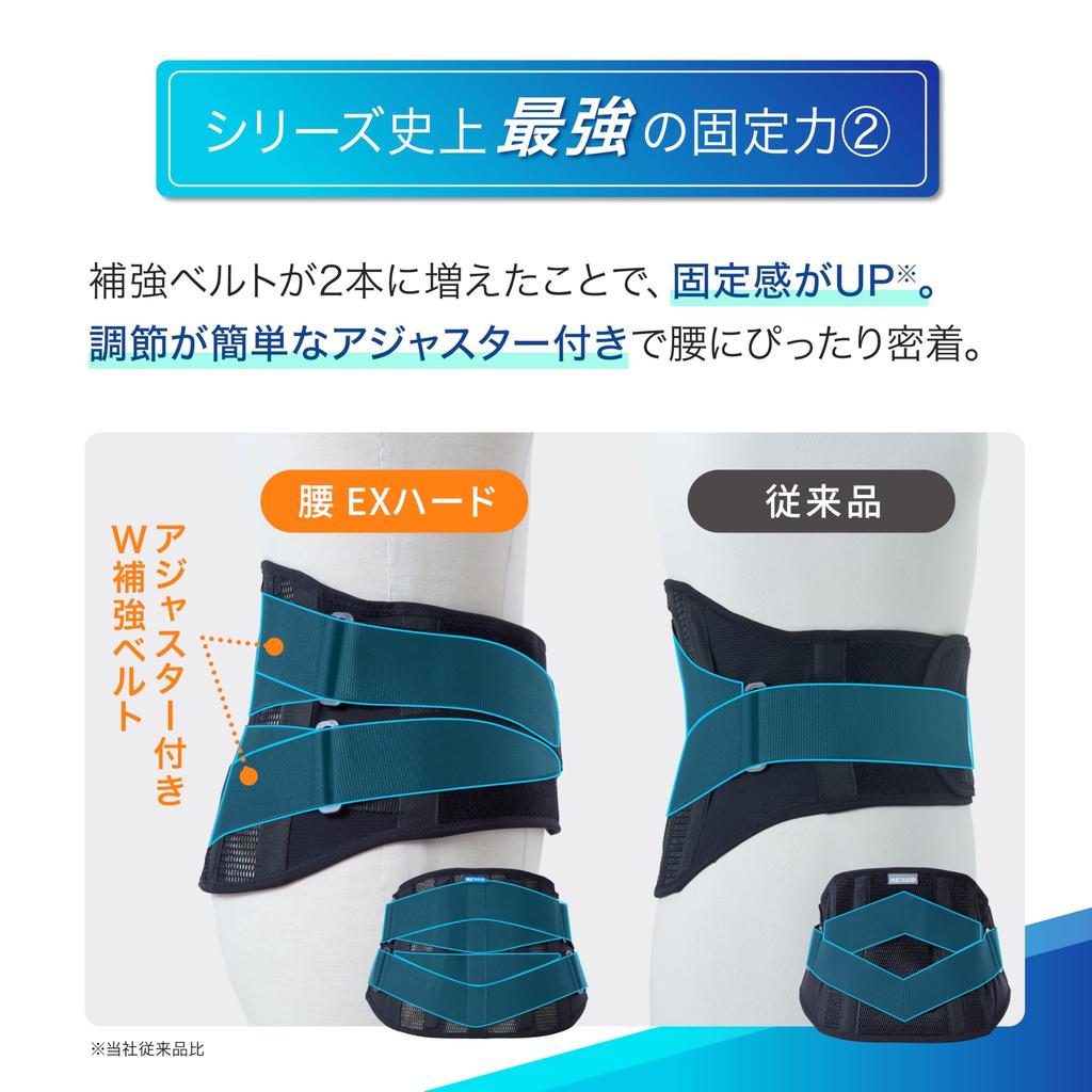 Medical MediAid Lumbar Support Extra Medium Size Protection Against Sweat and Support In the Lumbar Waist Strong Sigmax Japan [Official Manufacturer]