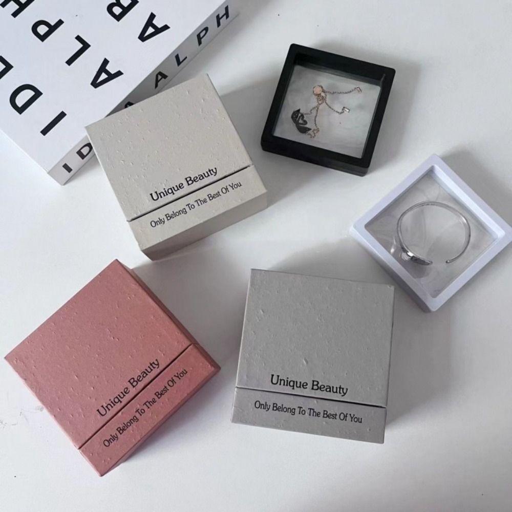 

Drawer Type PE Suspension Box High-elastic False Nail Display Box Stone Storage