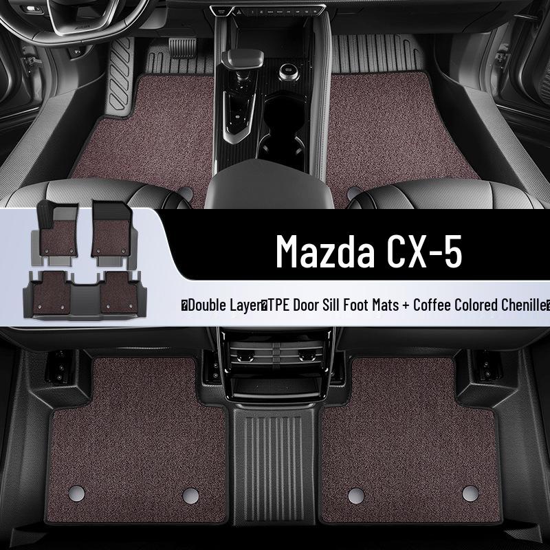2025 Mazda CX-5 TPE Full Coverage Floor Mats & Interior Accessories