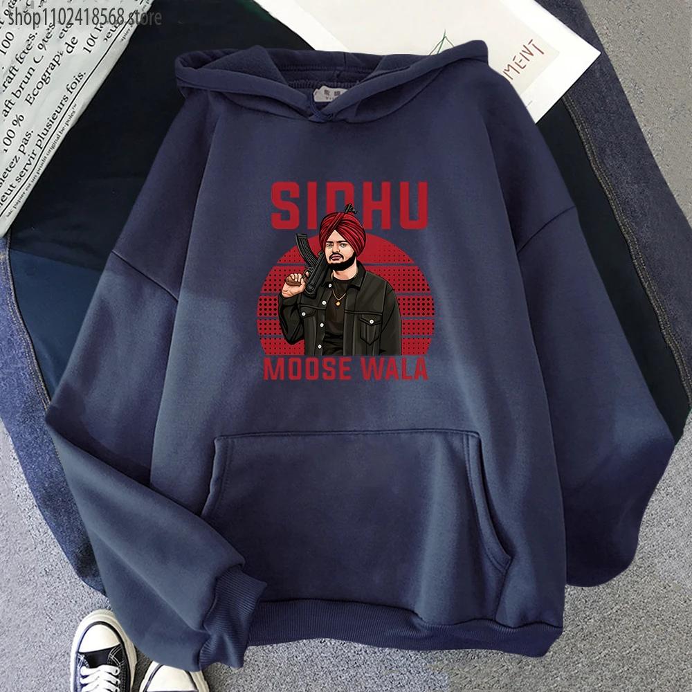 Sidhu Moose Wala Hoodies The Last Ride Fans Men Sweatshirt Winter Graphic Print Streetwear Women Clothing