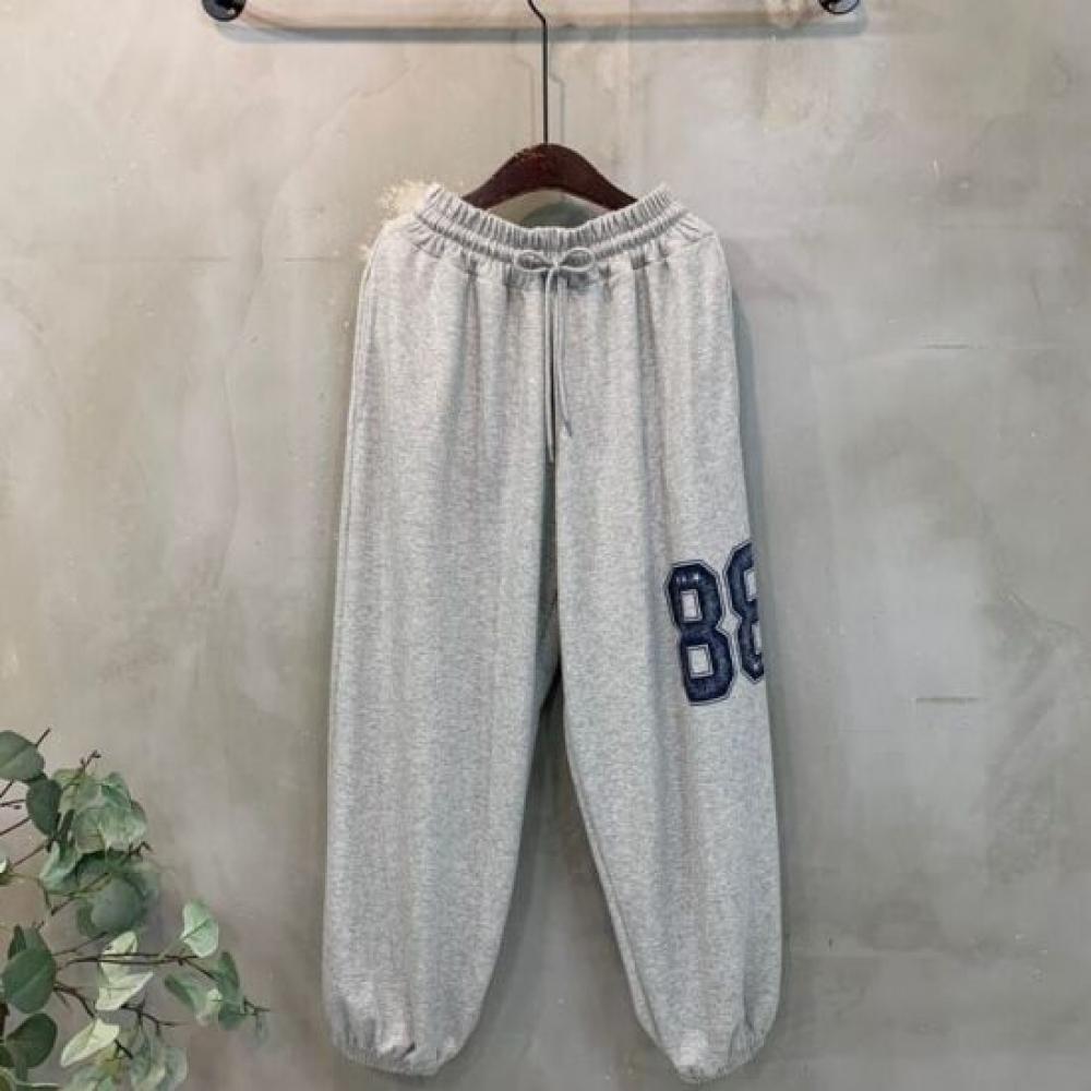 C S In The Room 88 vIntage prIntIng bandIng Wide Jogger pantS 2 ColorS