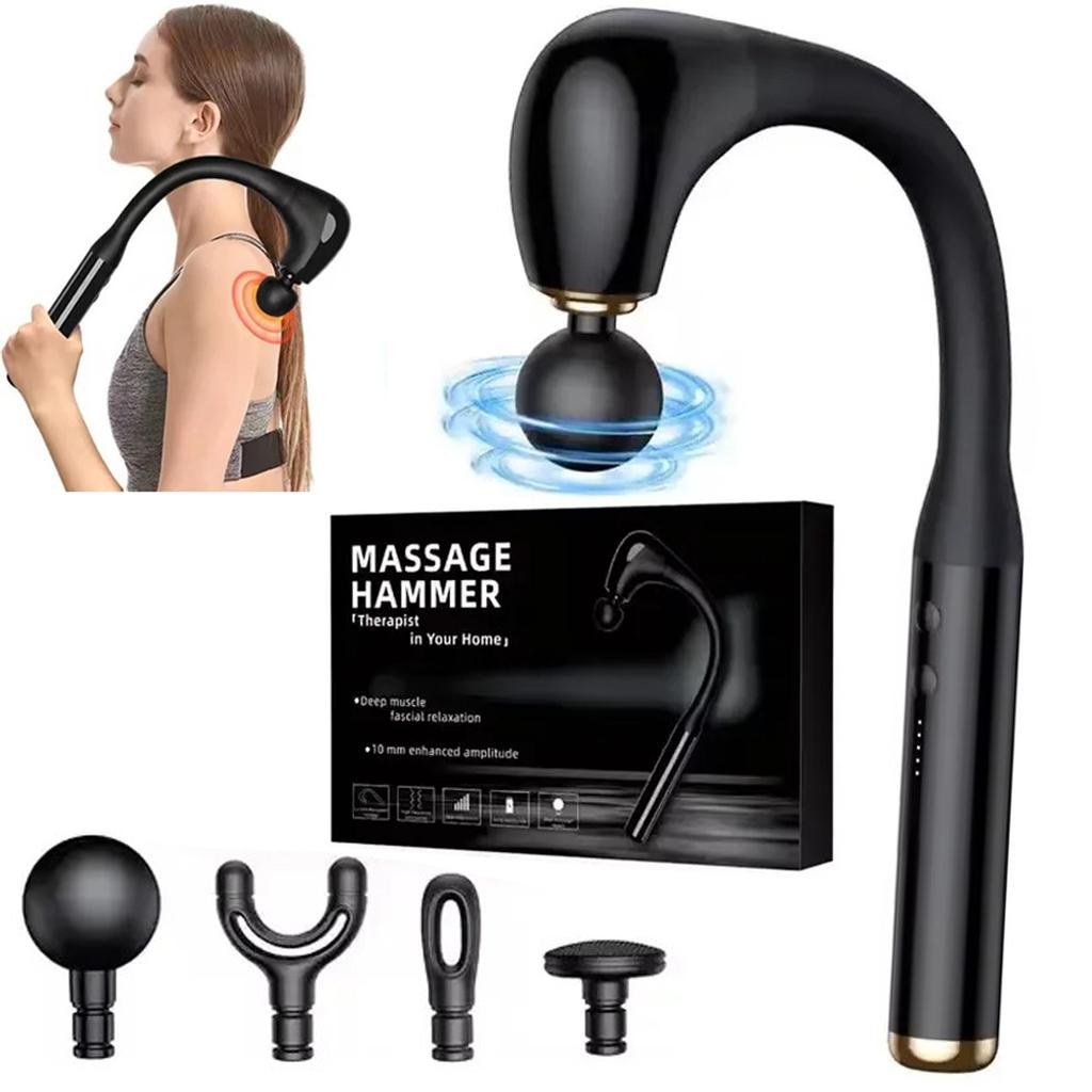 NEW Electric Fascia Gun Massager Body Relaxation Trigger Point Massage Machine for Fitness Hammer Home Handheld Hammer