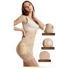 High Waist Tummy Control Shapewear Pants With Sponge Pads For Butt Lifting Hip Enhancement