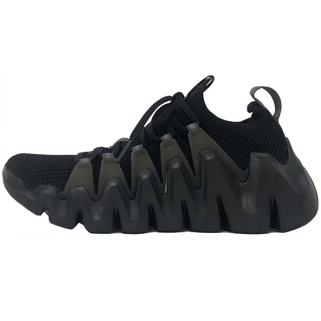 Li Ning Crazy Run X3 Classic And Versatile Slip Resistant Abrasion Resistant Low top Running Shoes Men's Black ARKQ005-1