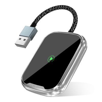 Wireless Adapters for Car Convert Wired Car-Play To Wireless Compatible with iPhone and Android
