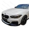 BBJH7 4PCS For BMW F20 F21 118i 120d 120i M135i M140i LCI M Sport Front Bumper Lip Spoiler Diffuser Splitter Cover 2015 To 2019