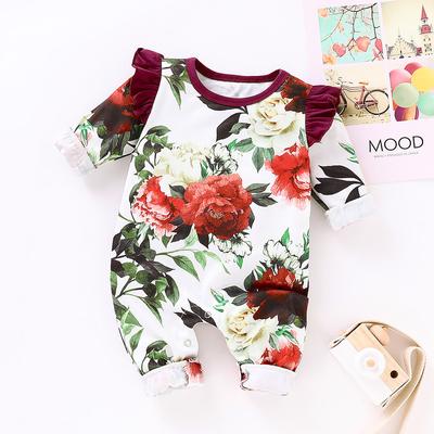 floral baby outfit newborn