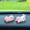 1Pc Car Ornaments, Internet Celebrity Cartoons, Cute Q Bouncy Butt Dolls, Car Center Console Decompression Toys, Animal Decorations