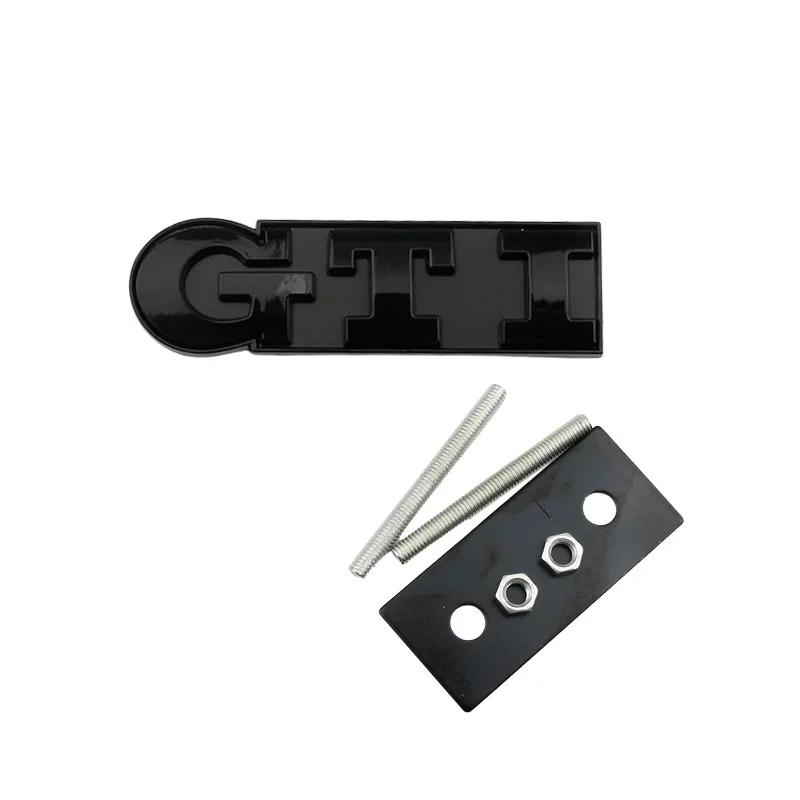 3D Metal GTI Badge Car Front Grille Emblem for Volkswagen VW Caddy Golf 5 6 7 8 GTD Polo Jetta Passat B5 Tiguan Touran MK3 MK5 RJ4