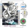 5D DIY Diamond Painting Chinese Dragon Cross Stitch Diamond Art Embroidery  Mosaic Home Deco