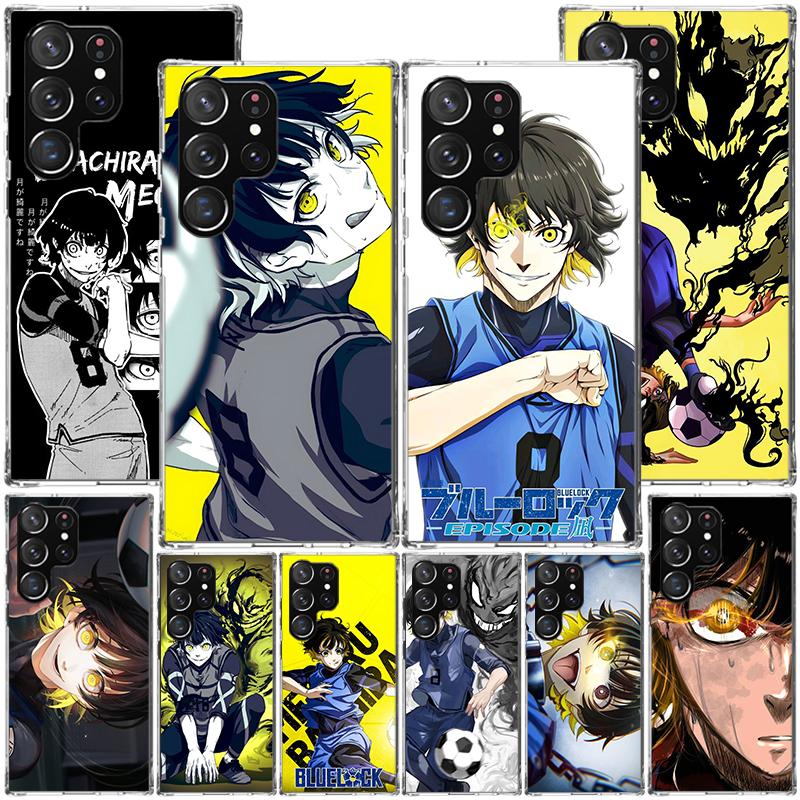 Blue Lock Bachira Meguru Phone Case For Samsung Galaxy S24 S25 Edge S26 Ultra S23 S22 S21 Plus S20 FE + Personalized Print Cover