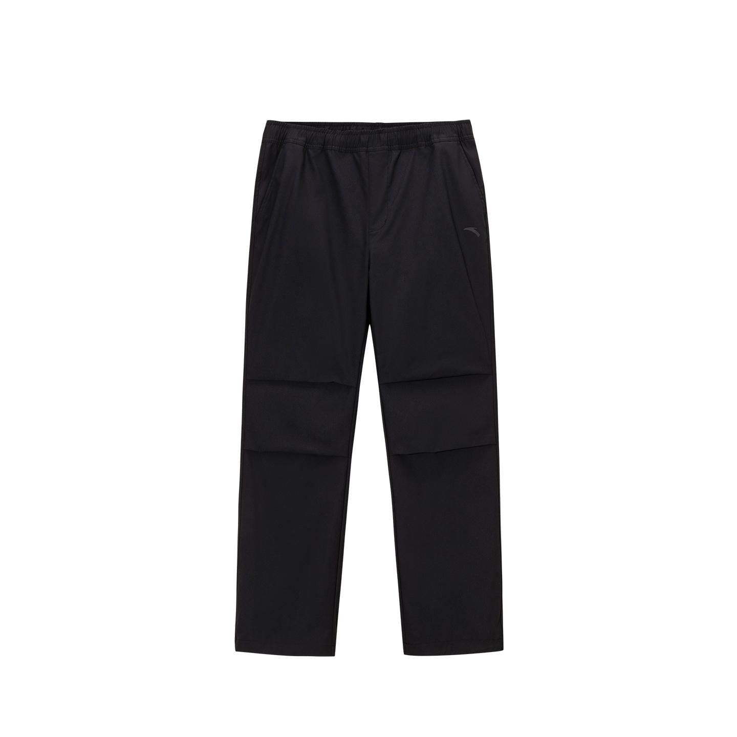 Anta Outdoor Camping Woven Sports Long Pants Men bottoms Basic-Black 152616501S-2 M
