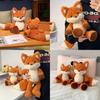 Zorro Corriendo Juguete de Peluche para Niñas Ayuda para Dormir Regalo de Cumpleaños