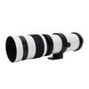 Obiettivo Zoom Teleobiettivo 420 800mm F8.3 Adatto per Fotocamere con Attacco EF EF S Messa a Fuoco Manuale Obiettivo per Fotocamera Lega di Alluminio Vetro Ottico
