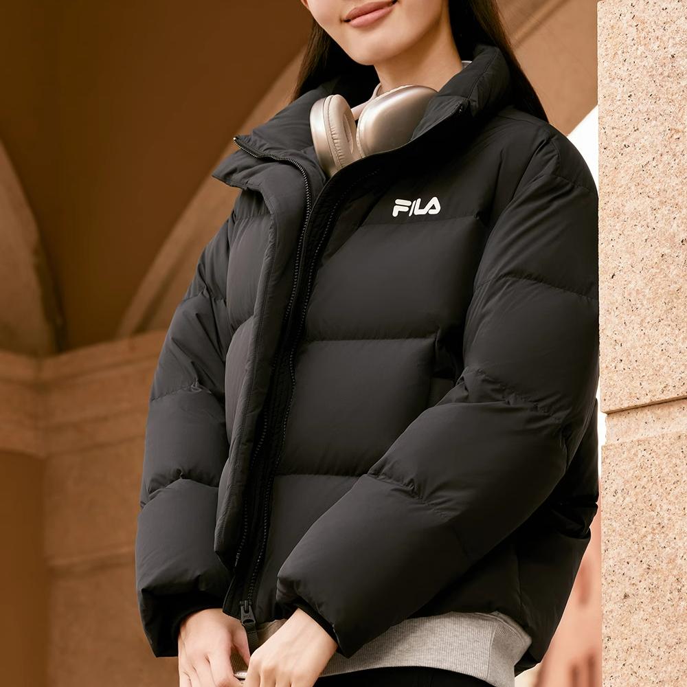 New FILA Lifestyle Down Jacket Unisex Jet Black F51W449904FBK