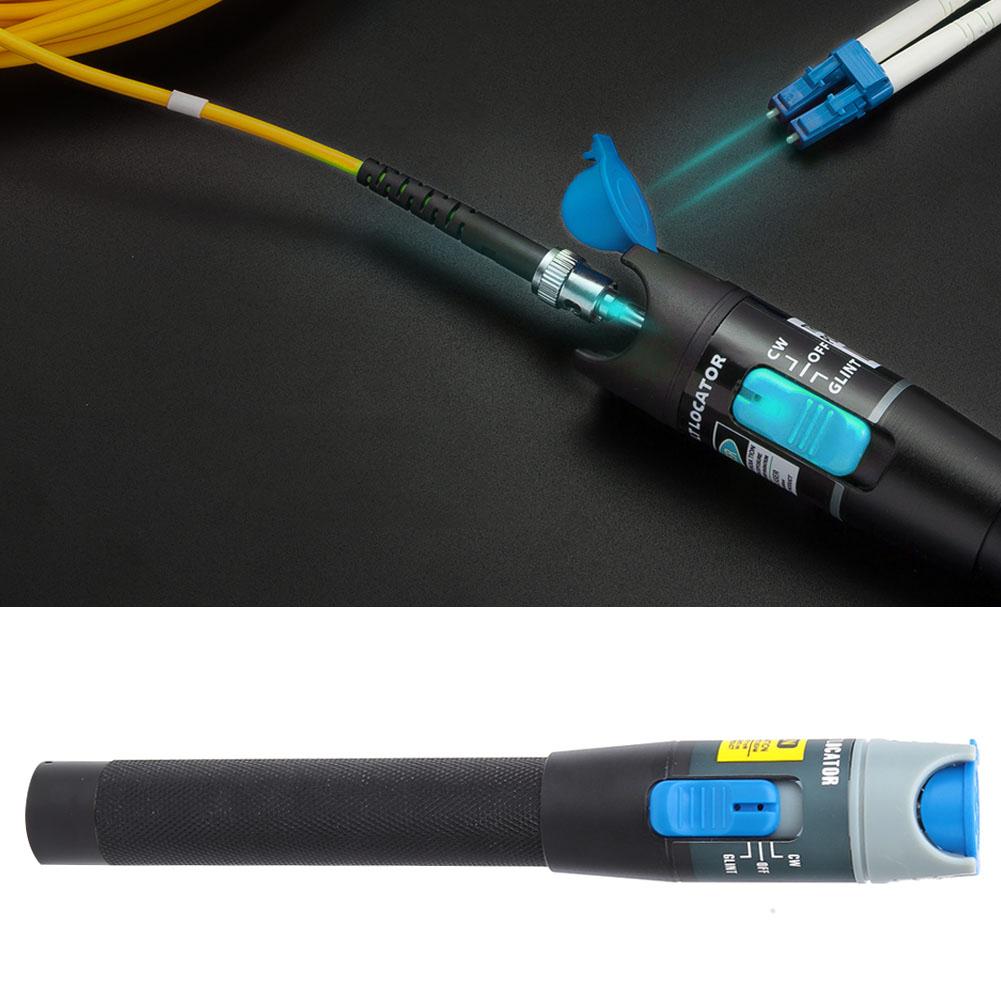 Sichtbarer Fehlerortungsgerät Optisches Faserkabel Tester 650nm 10Km 1.5V für SC ST FC Schnittstelle