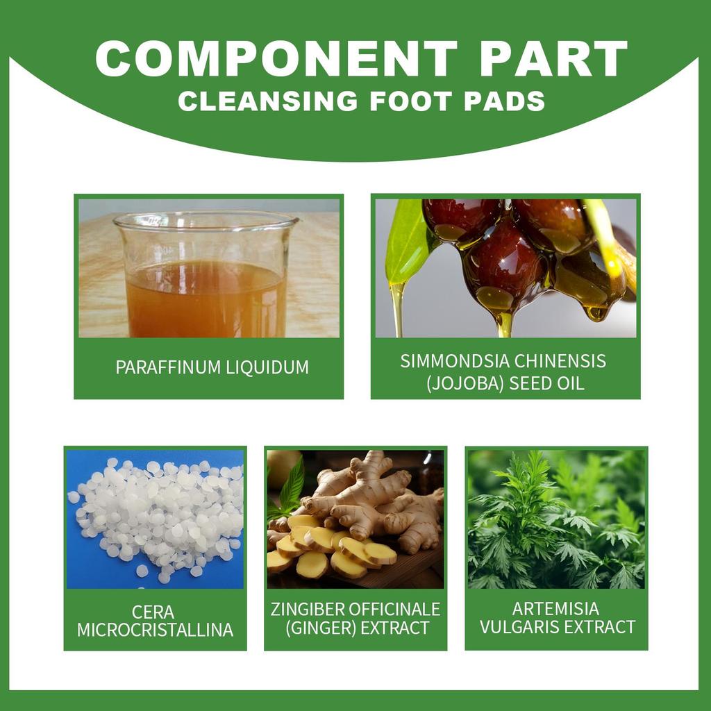 South Moon Reinigendes Fußpflaster (10 Stück) Tiefenreinigende Körper-Fußpflege Feuchtigkeitspflege Schlankheitskur Reparatur Formgebung Fußpflaster