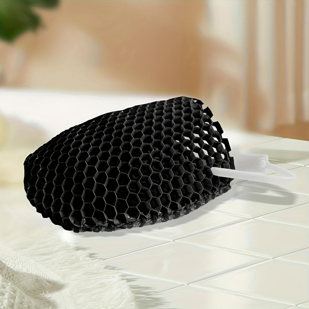 1PC TPU Material Honeycomb Exfoliating Finger Mitt For Face And Body, Innovative Production Process, Three-Dimensional Honeycomb Weave Structure