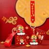Pvc Zinc Alloy Lucky Fortune God Keychain Charming Cartoon Doll Gift For Kids