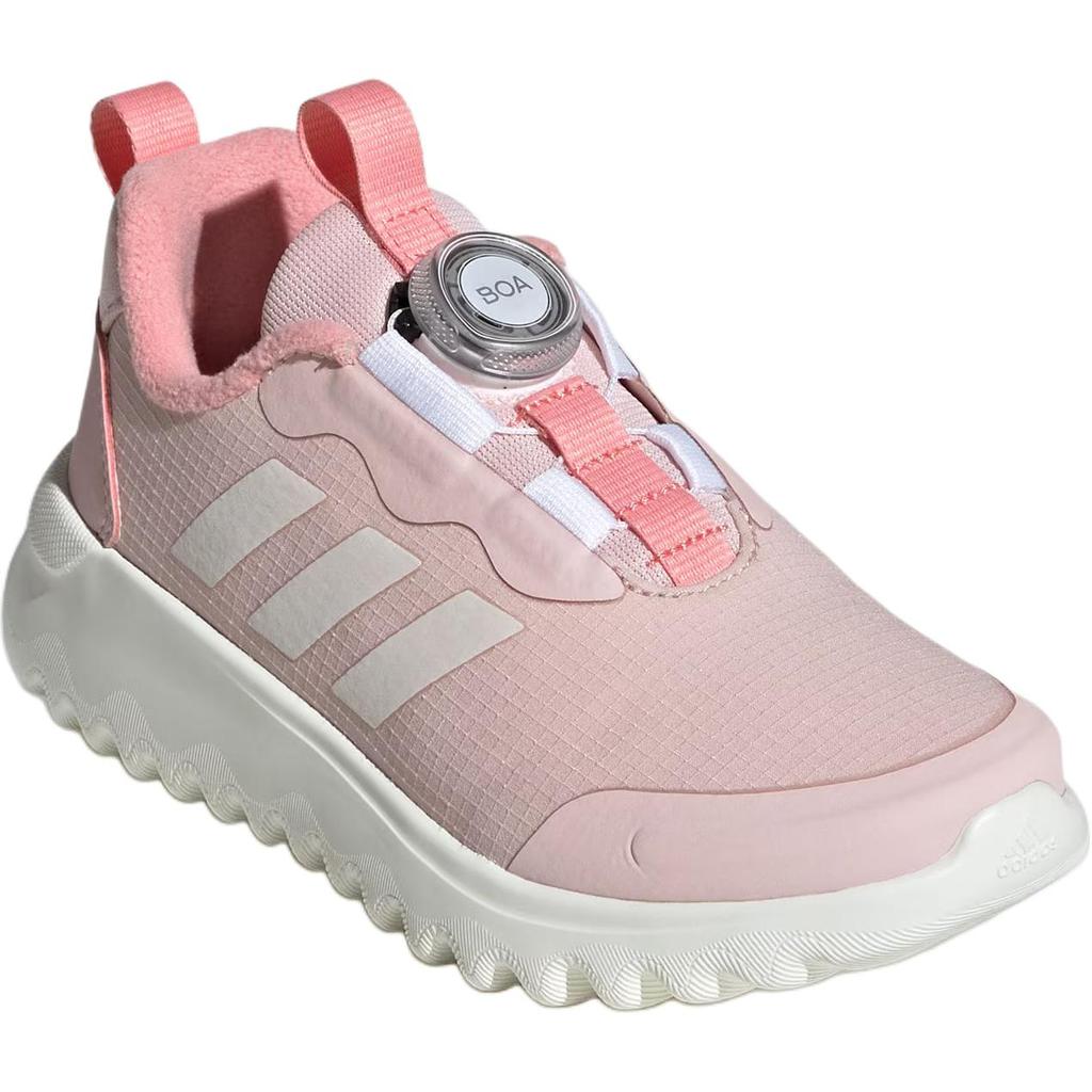 Adidas ActiveFlex BOA 3.0 Little Wave Sports Comfortable Non-Slip Durable Low-Top Casual Shoes Kids sneaker Pink IE3961
