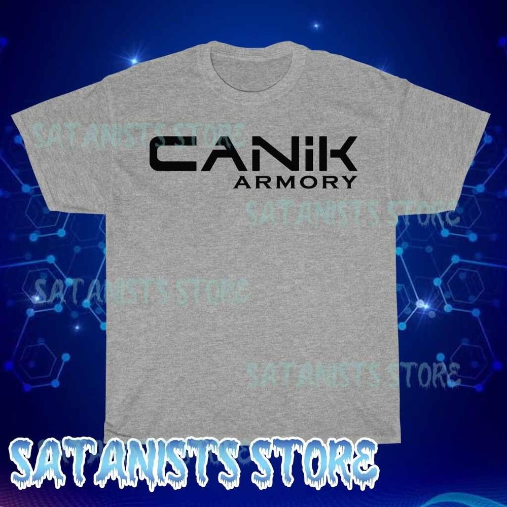 Новая мужская серая футболка с длинным рукавом CANIK Superior Firearms, забавная, размеры от S до 5XL S