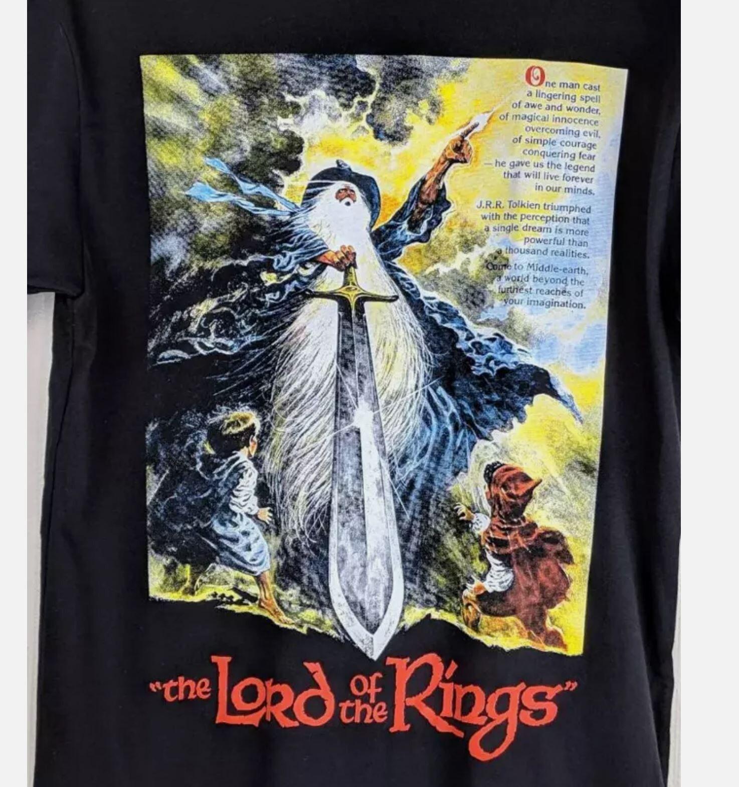 The Lord of the Rings 1978 Movie Vintage Quote For Men Women Unisex T-shirt L