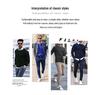 2024 Autumn/Winter Men's Round Neck European-American Knitwear Thin Wool Sweater