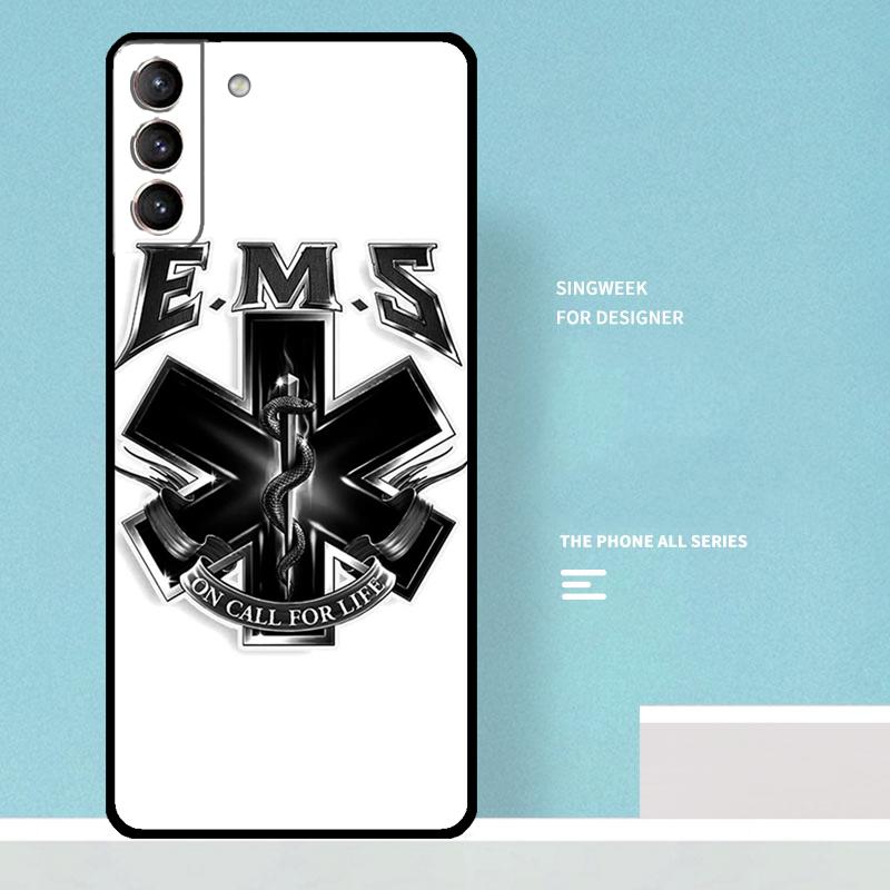 EMT EMS Medical Rescue Case For Samsung Galaxy S23 S24 Ultra S22 S21 Plus Note 10 Note 20 S9 S10 S20 S21 FE Cover