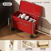 Power strip storage box Household living room Multifunctional power cord Organizing box Removable router Data cable Storage box