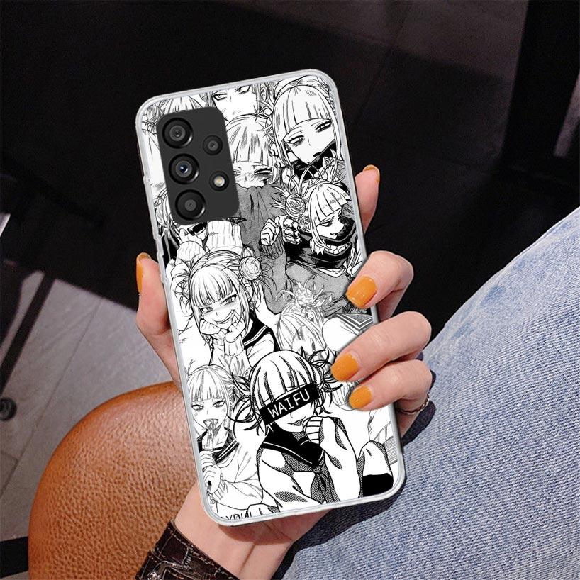 Himiko Toga Waifu Anime Phnoe Case for Samsung Galaxy A17 A37 A57 A16 A26 A36 A56 A15 A14 A13 A55 A54 A53 A35 A34 A33 A25 A24 A2
