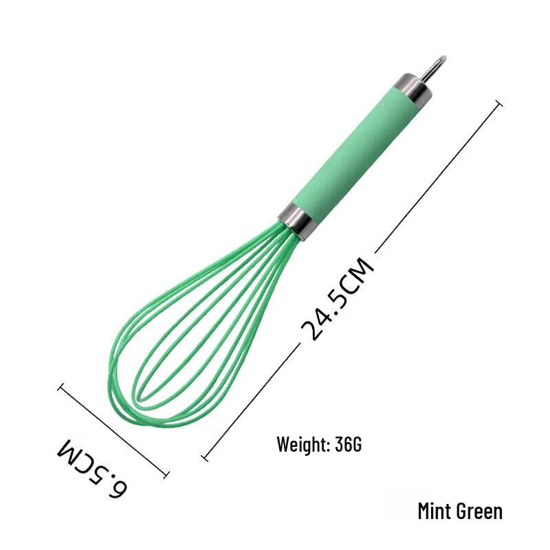 

ZISIZ Manual Silicone Whisk