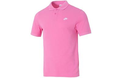 Camisas tipo Polo para Hombre Cuello Polo Rosa Corte Recto Moderado FN3895-675