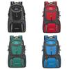 Outdoor Hiking Backpack 60l Waterproof Oxford Fabric For Camping Skiing Travel