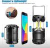 1/2/4 LED Camping Lantern Battery Powered LED Lantern Waterproof Portable Emergency Light Suitable for Storm Power Outages