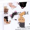 Cute Cat Magnetic Bookmark with Cartoon Design, Adorable Kitty Page Holder Clip for Reading Books, Fun Gift for Students