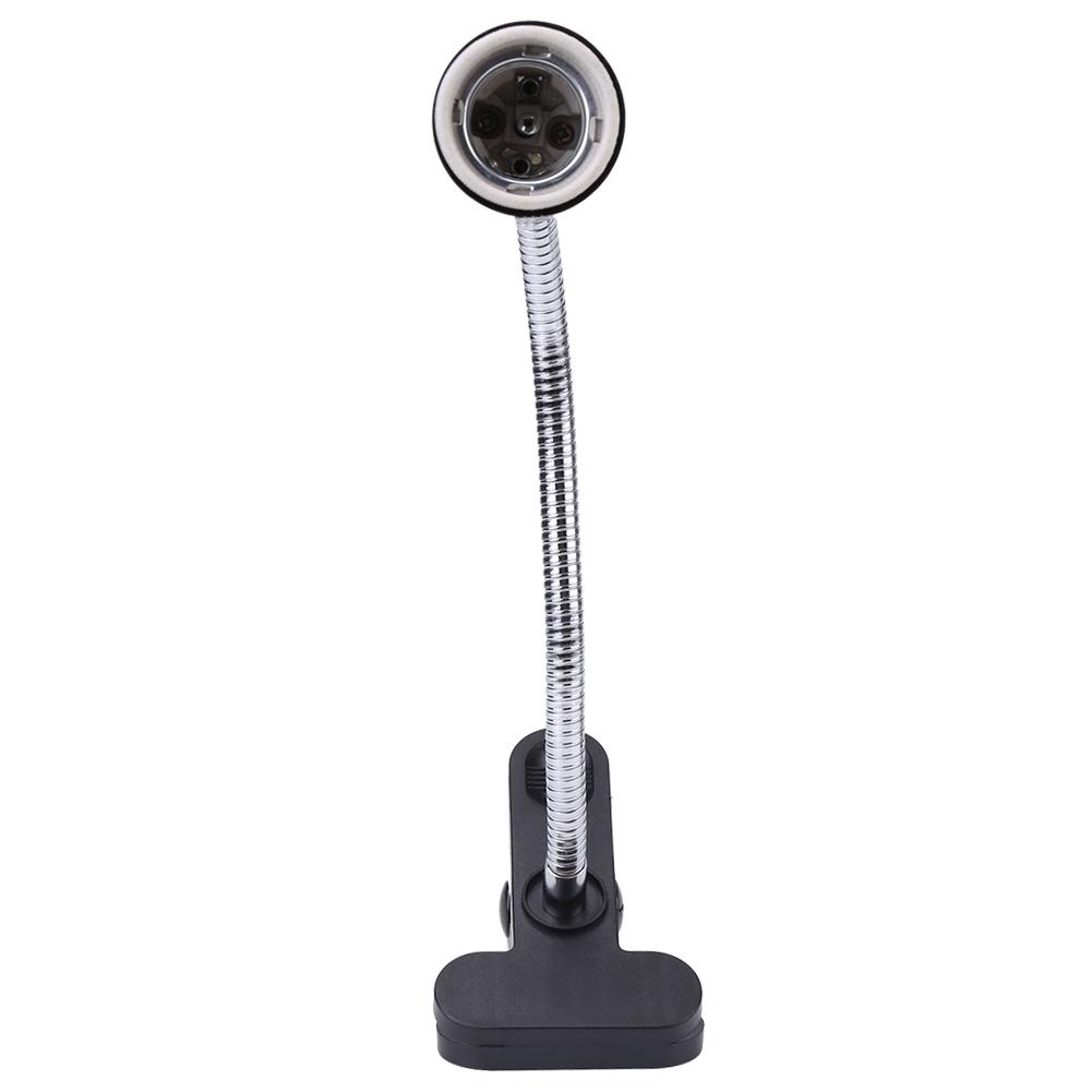 Verstellbare Heizlampenhalterung Aquarium Klemmlampe Fassung für Reptilien Schildkröten