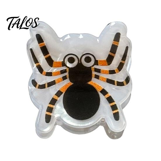 Daily Wear Hair Jewelry Halloween Claw Clip, Cute Headdress, Glitter Acrylic Bat Pumpkin Trendy Accessories for Girls Black Cat Spider Ghost