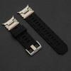 Luxuriöses weiches Silikonarmband für Samsung Galaxy Watch Ultra 47mm Sportarmband für Galaxy Watch Ultra Ohne Lücken Gebogenes Ende Armband