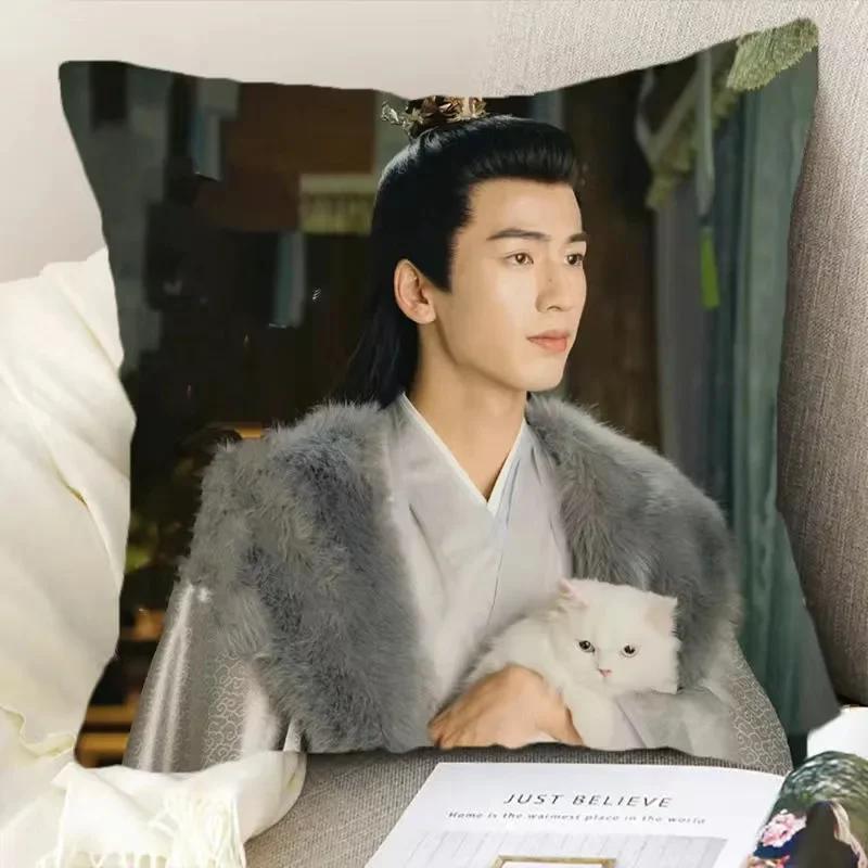 Zhang Linghe Bai Lu Wang Xingyue Zhou Junwei Double-sided Printed Pillowcase TV Story of Kunning Palace Car Decor Cushion Cover