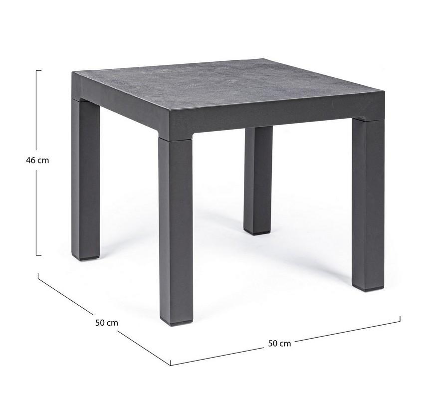 Kanva Jx55 Coffee Table 50X50 Anthracite