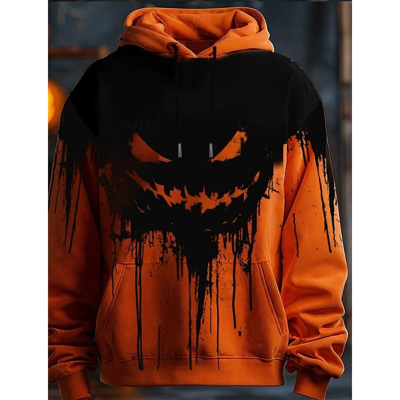 Halloween Pumpkin 3D Print Hoodies Men Women Casual Fashion Oversized Sweatshirts Hoodie Male Pullovers Tracksuit Man Clothing