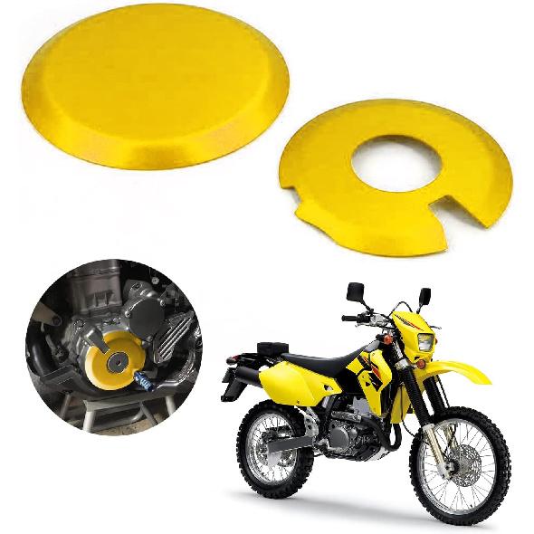 AnXin Engine Ignition Clutch Case Savers Guards Kit Protector Set Cover Aluminum Alloy for DRZ400 DRZ400S DRZ400SM DRZ400E KLX400 Black