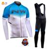 2026 Winter Warm Cycling Suit Set, Tour De France Edition Winter Cycling Suit Long Sleeve Fleece Thickened Warm Windproof Cycling Suit