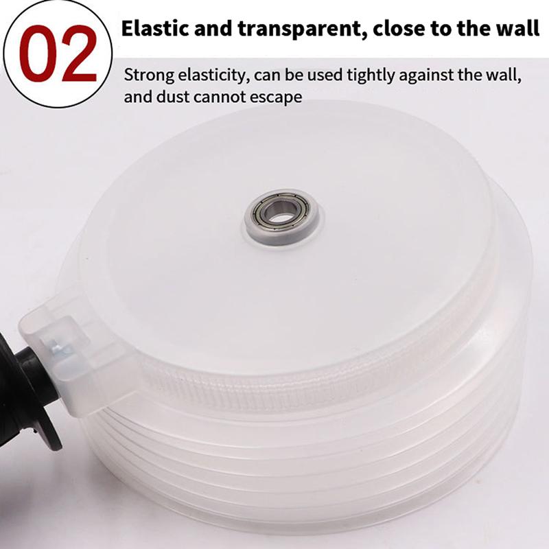 1Pc/1Set Electric Hammer Drill Dust Collector Hole Opener Dust Collector Cover Dustproof Hole Saw Drill Bit Cover Hand Tool Acce