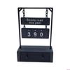 Hanging Book Counter Reading Trackers Decors For Readers Teachers Students Includes Number Display And Organizers Drawer